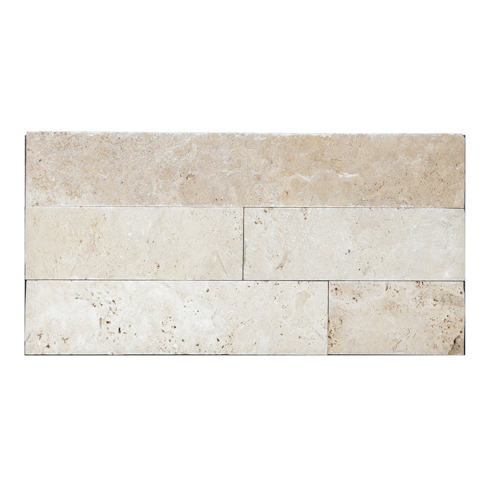 Ivory Travertine Veneer - Split Face