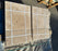 Chiseled & Brushed Ivory Cross Cut Travertine Pattern - Various Sizes