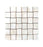 Full Sheet Sample - Mother Of Pearl Ivory Basket Weave Porcelain Mosaic - 12" x 12" Matte