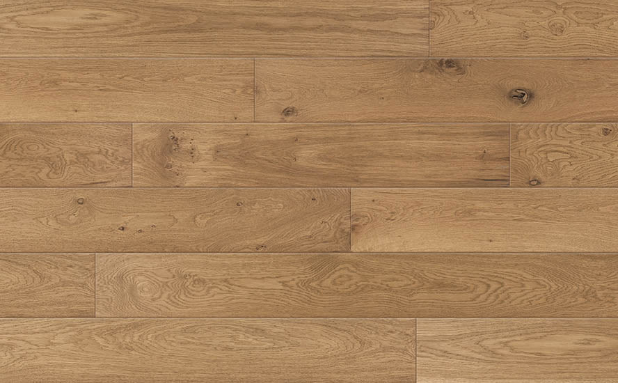 British Isles Oak Sunderland Engineered Hardwood Flooring - Wire Brushed