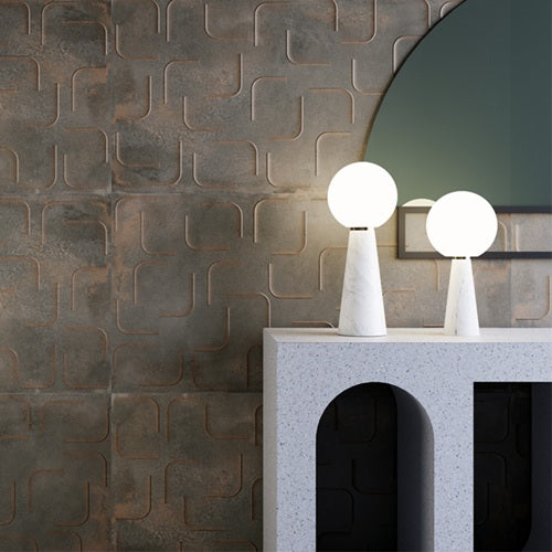 Jigsaw Acero Porcelain Tile - Matte