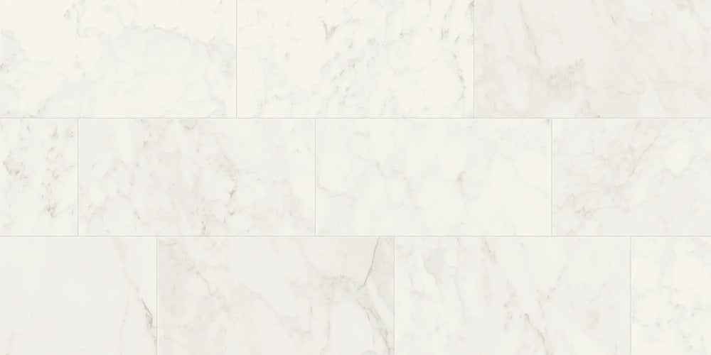 Jem Adagio White Porcelain Tile - Polished