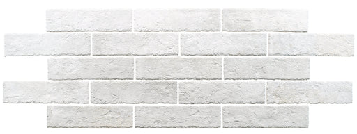 Jerica Brick Blanco Porcelain Tile - Matte