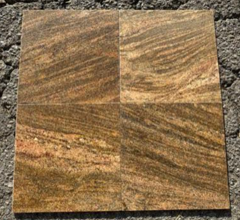 Juparana Columbo Gold Granite Tile Polished 5
