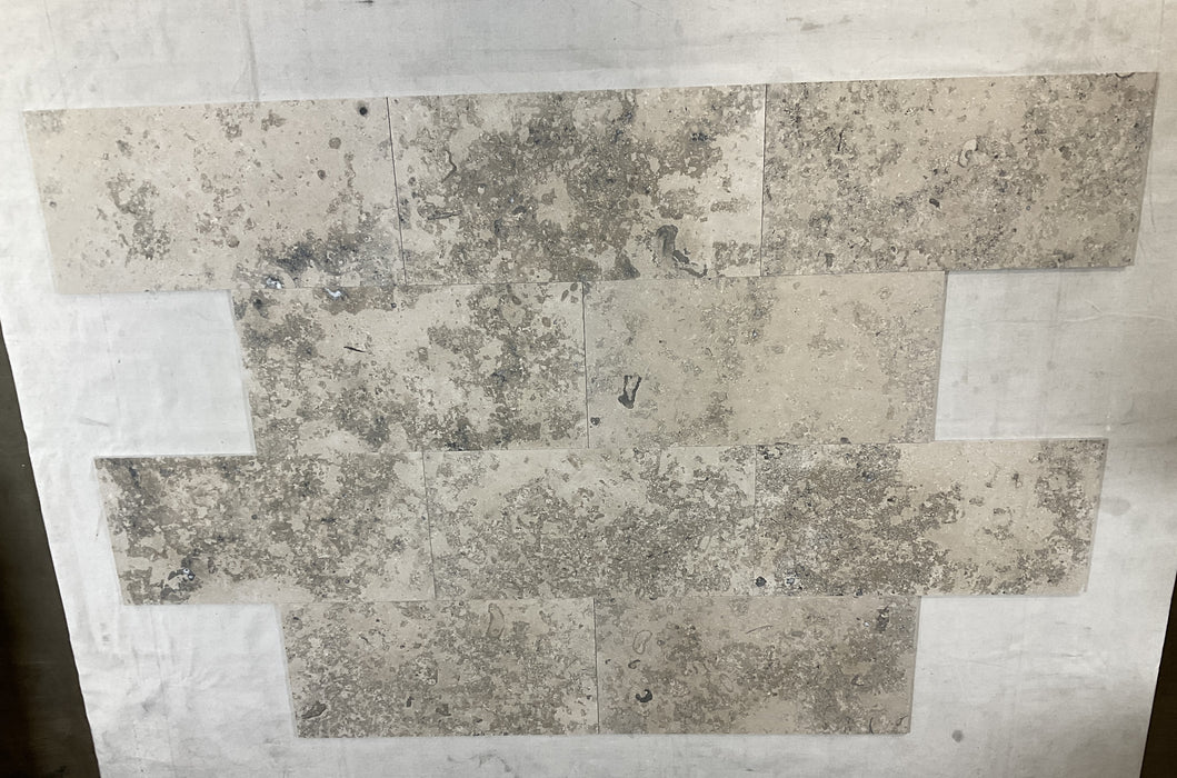 Jura Gray Limestone Tile Honed 1