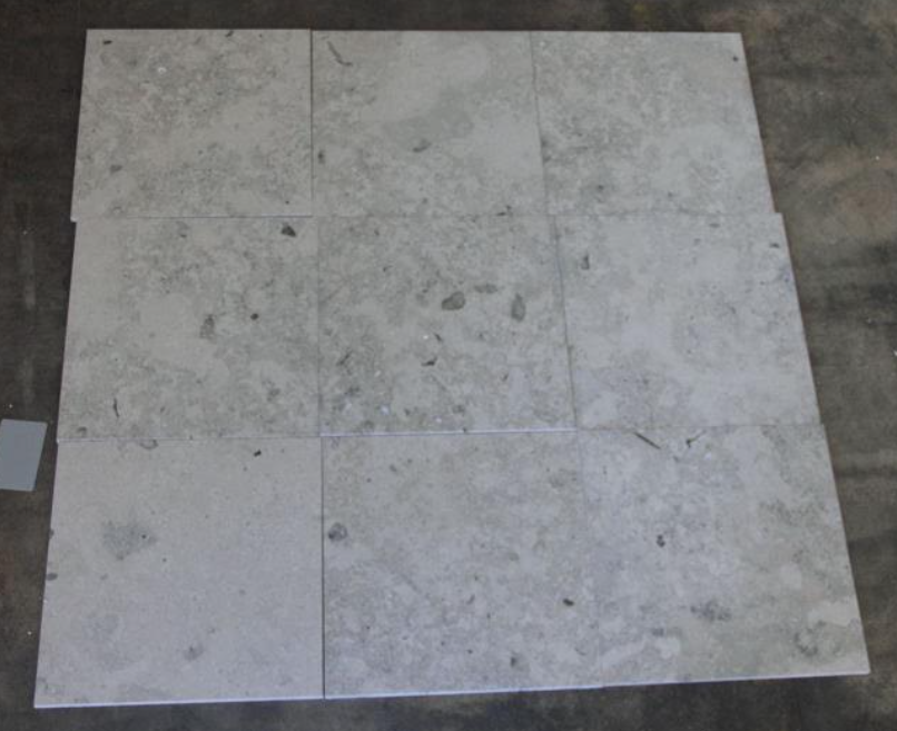 Jura Gray Limestone Tile Honed 8