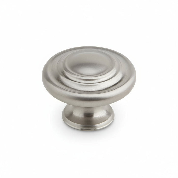 Silverline K2003 Zinc Alloy Cabinet Knob  -  Brushed Satin Nickel