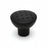 Silverline K2007 Zinc Alloy Cabinet Knob  -  Matte Black