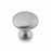 Silverline K2013 Zinc Alloy Cabinet Knob  -  Brushed Chrome