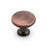 Silverline K2013 Zinc Alloy Cabinet Knob  -  Dark Antique Copper