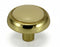 Silverline K2015 Zinc Alloy Cabinet Knob  -  Polished Brass