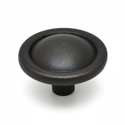 Silverline K2232 Zinc Alloy Cabinet Knob  -  Black Antique English