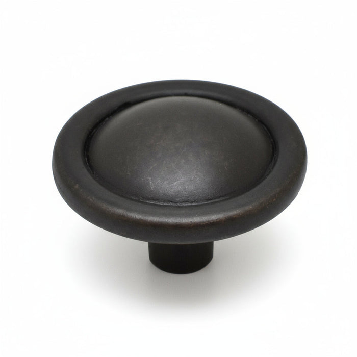 Silverline K2232 Zinc Alloy Cabinet Knob  -  Black Antique English