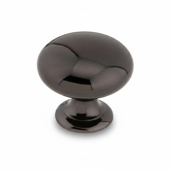 Silverline K2950 Zinc Alloy Cabinet Knob  -  Black Nickel