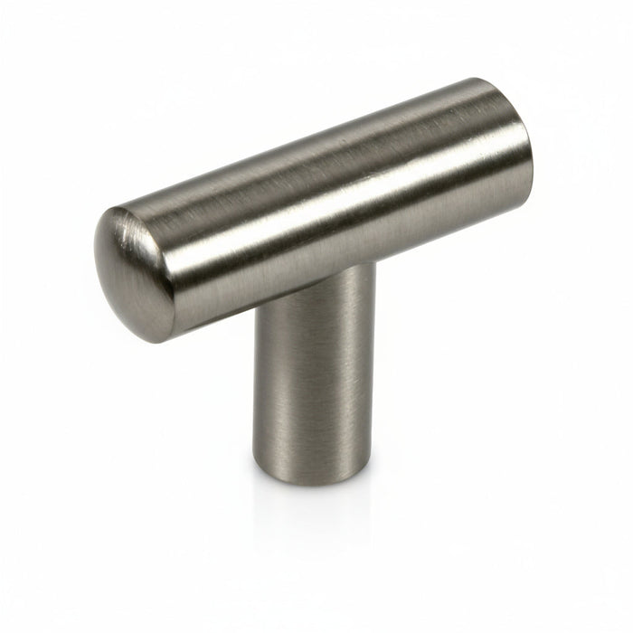 Silverline K5002 Solid Steel Cabinet Knob  -  Satin Nickel