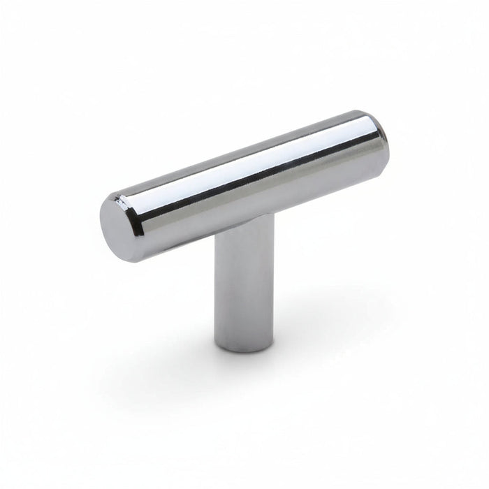 Silverline K5002 Solid Steel Cabinet Knob  -  Polished Chrome