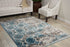 Karma Ivory Blue IVBLU Polypropylene & Polyester