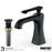 Woodburn Solid Brass Matte Black Bathroom Faucet 2