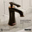 Woodburn Solid Brass Oil Rubbed Bronze Bathroom Faucet 3