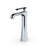 Woodburn Chrome Solid Brass Vessel Bathroom Faucet - Single Handle / One Hole with Matching Pop Up Drain