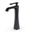 Woodburn Solid Brass Matte Black Bathroom Faucet 1