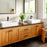 Woodburn Solid Brass Matte Black Bathroom Faucet 6