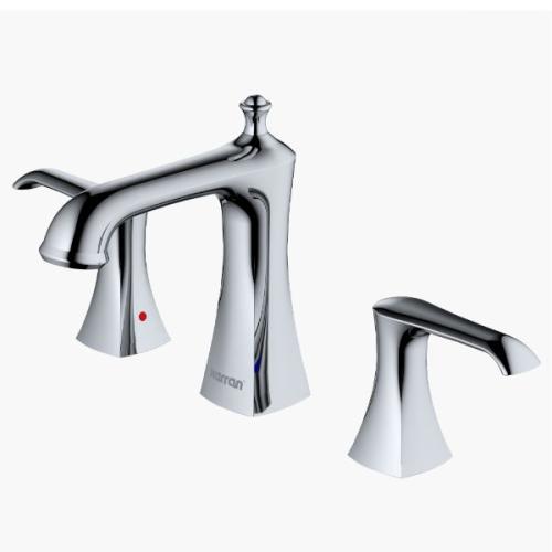 Woodburn Solid Brass Chrome Bathroom Faucet 1