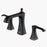 Woodburn Solid Brass Oil Rubbed Bronze Bathroom Faucet 1