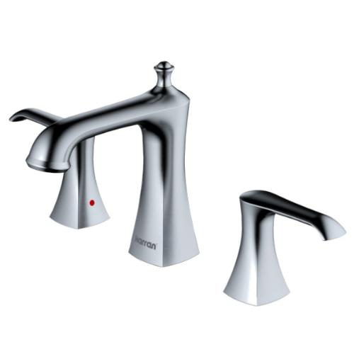 Woodburn Solid Brass Stainless Steel Bathroom Faucet 1