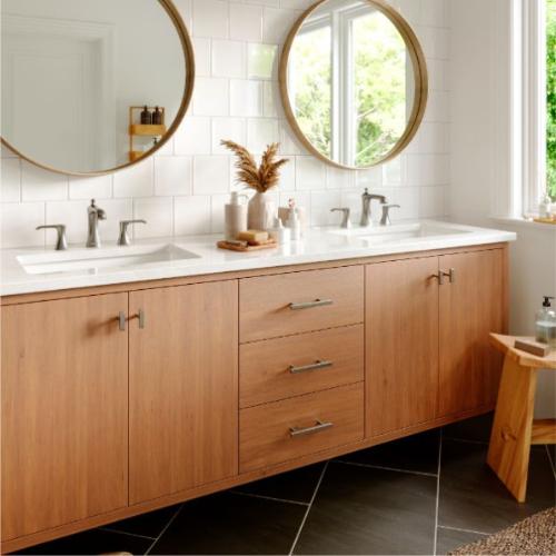 Woodburn Solid Brass Stainless Steel Bathroom Faucet 3
