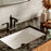 Woodburn Solid Brass Oil Rubbed Bronze Bathroom Faucet 3