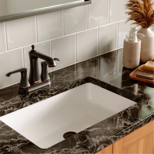 Woodburn Solid Brass Oil Rubbed Bronze Bathroom Faucet 3