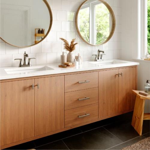 Woodburn Solid Brass Stainless Steel Bathroom Faucet 3