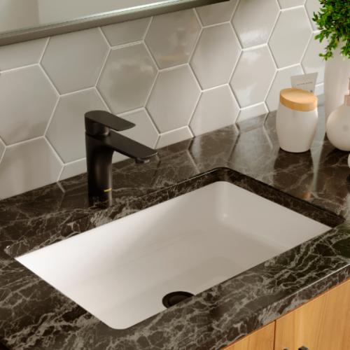 Kayes Solid Brass Matte Black Bathroom Faucet 3