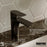 Kayes Solid Brass Matte Black Bathroom Faucet 4