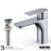 Kayes Solid Brass Stainless Steel Bathroom Faucet 2