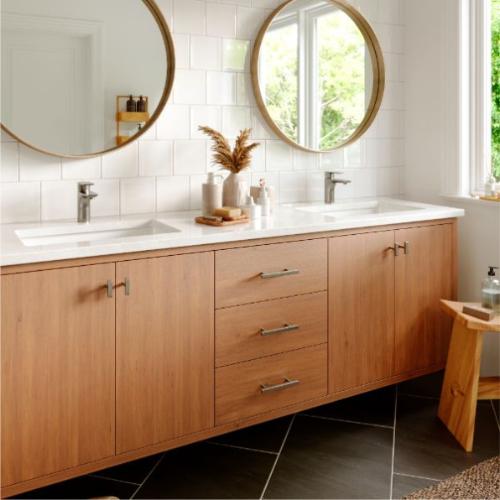 Kayes Solid Brass Stainless Steel Bathroom Faucet 3