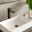 Kayes Solid Brass Matte Black Bathroom Faucet 3