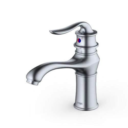 Dartford Solid Brass Stainless Steel Bathroom Faucet 1