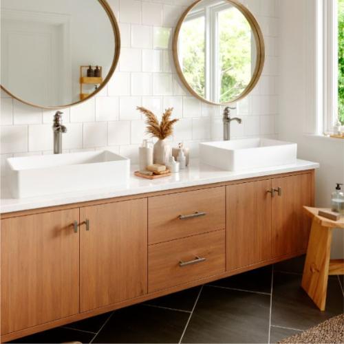 Dartford Solid Brass Stainless Steel Bathroom Faucet 3
