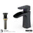 Kassel Solid Brass Matte Black Bathroom Faucet 2