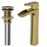 Kassel Solid Brass Brushed Gold Bathroom Faucet 2