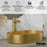 Kassel Solid Brass Brushed Gold Bathroom Faucet 5