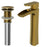 Kassel Solid Brass Gold Bathroom Faucet 2