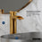 Kassel Solid Brass Gold Bathroom Faucet 4
