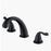 Fulham Solid Brass Matte Black Bathroom Faucet 1