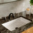 Fulham Solid Brass Matte Black Bathroom Faucet 3