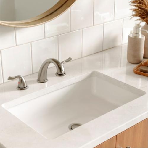 Fulham Solid Brass Stainless Steel Bathroom Faucet 3