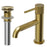 Tryst Solid Brass Brushed Gold Bathroom Faucet 2