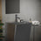 Tryst Solid Brass Gunmetal Grey Bathroom Faucet 3